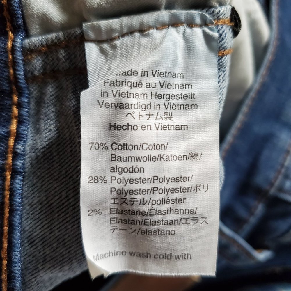 Madewell 10 Inch High Rise Skinny Jeans in Tarren Wash Thermolite Size 27 - Picture 11 of 15